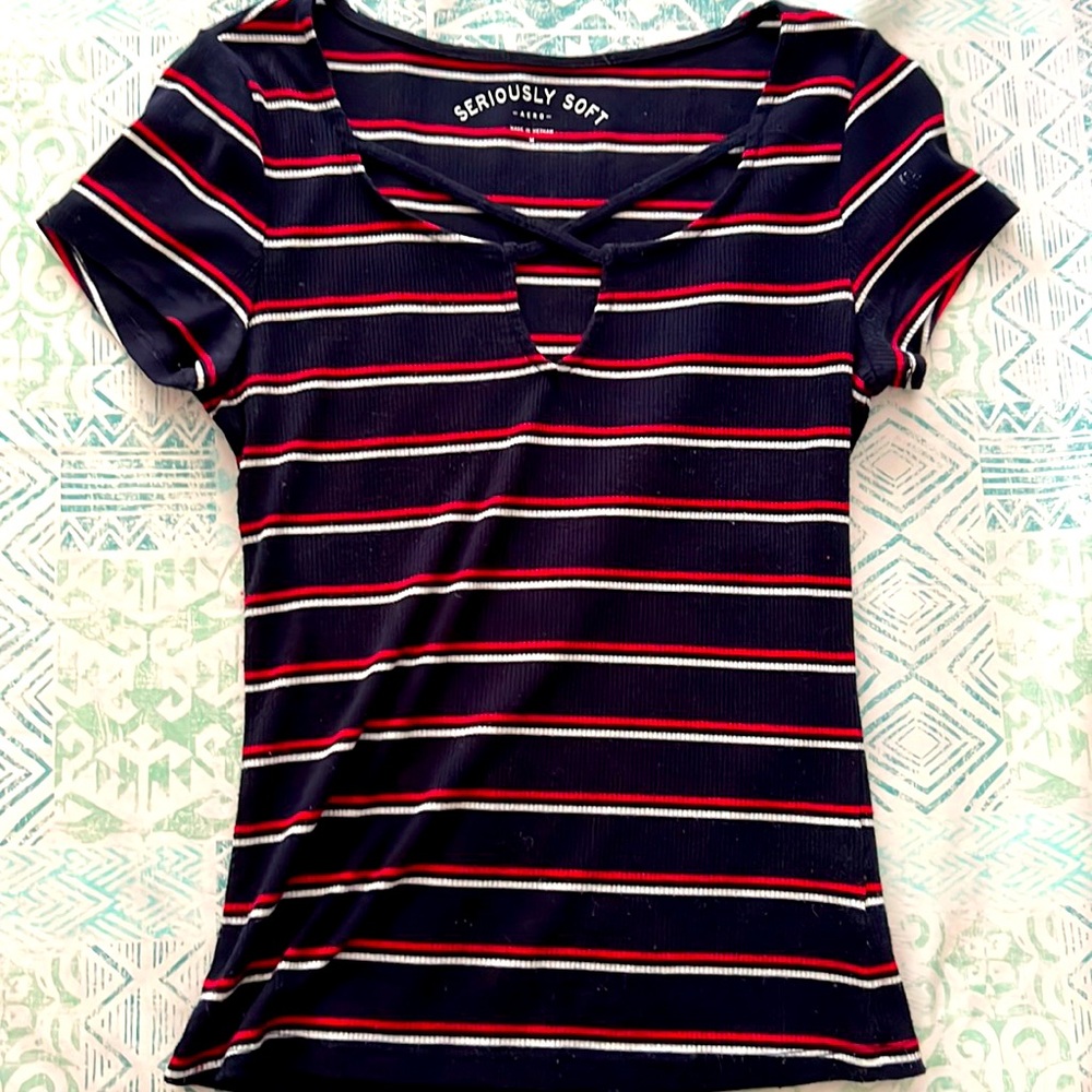 Aeropostale striped tshirt